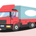 Lorry-truck driver