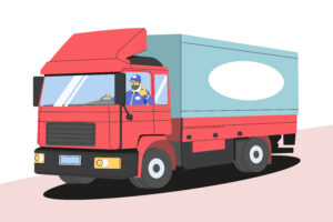 Lorry-truck driver